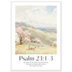 Psalm 23:1-3 Print - The Christian Art Company