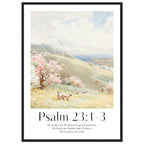 Psalm 23:1-3 Print - The Christian Art Company