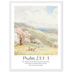 Psalm 23:1-3 Print - The Christian Art Company