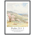Psalm 23:1-3 Print - The Christian Art Company