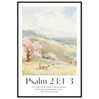 Psalm 23:1-3 Print - The Christian Art Company