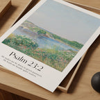 Psalm 23:2 Print - The Christian Art Company
