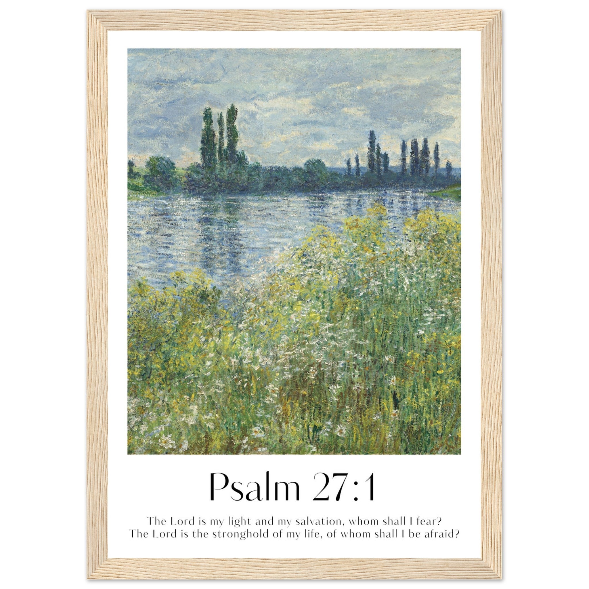 Psalm 27:1 Print - The Christian Art Company