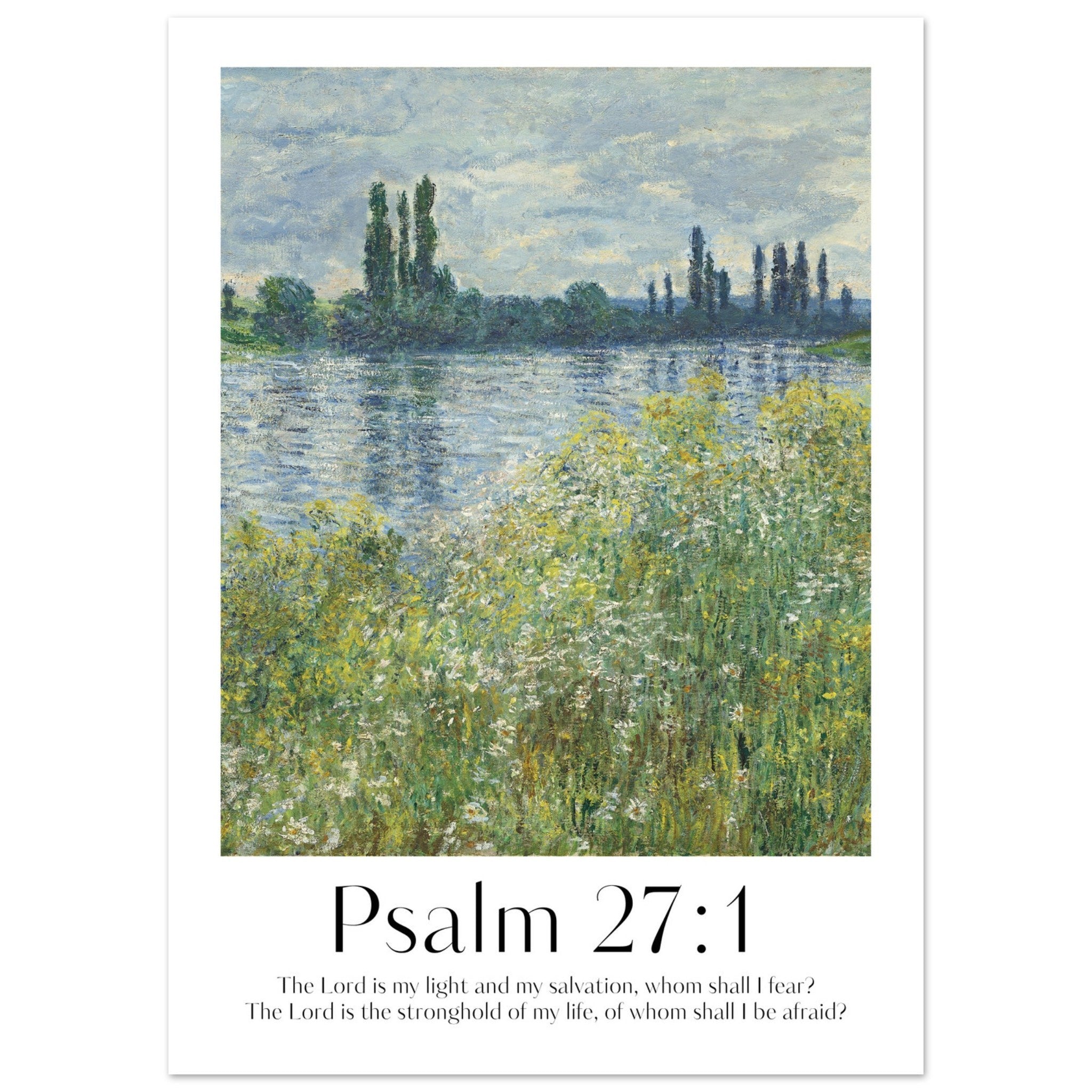 Psalm 27:1 Print - The Christian Art Company