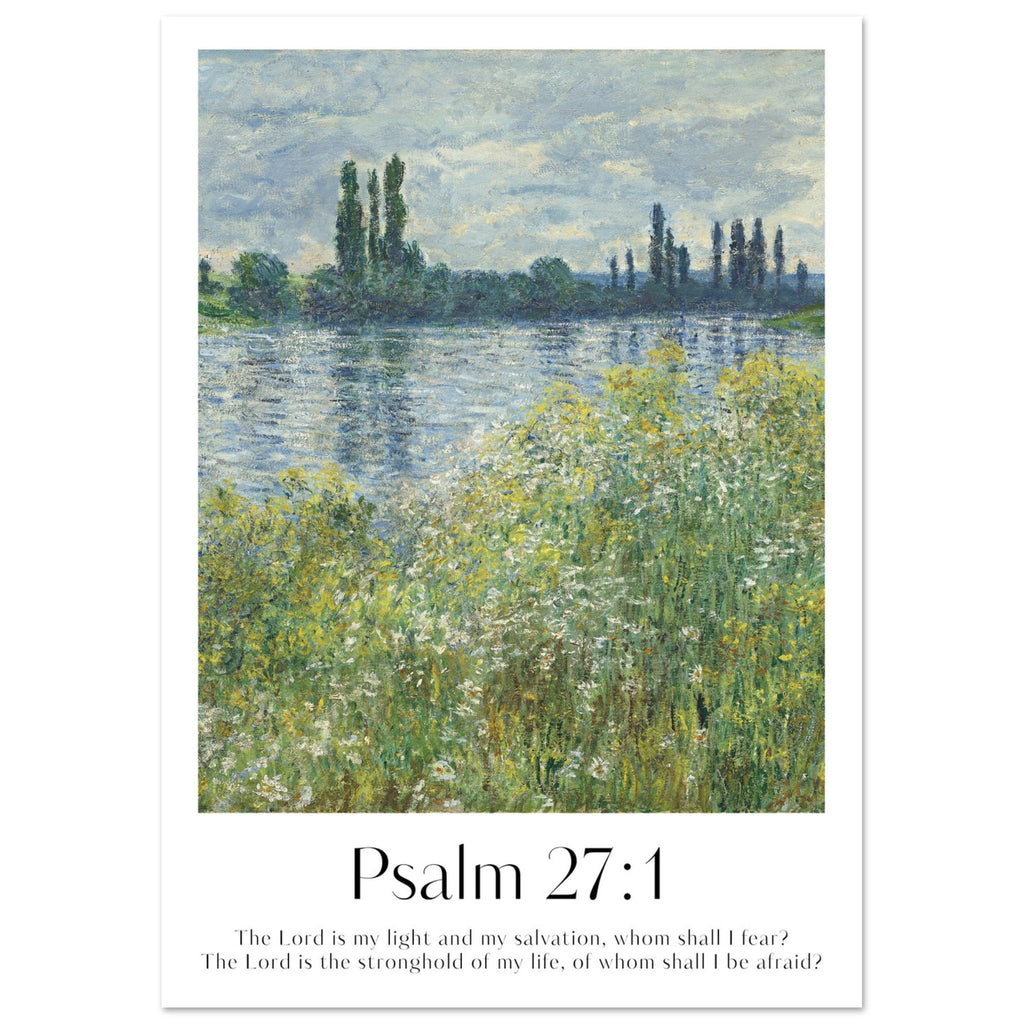 Psalm 27:1 Print - The Christian Art Company