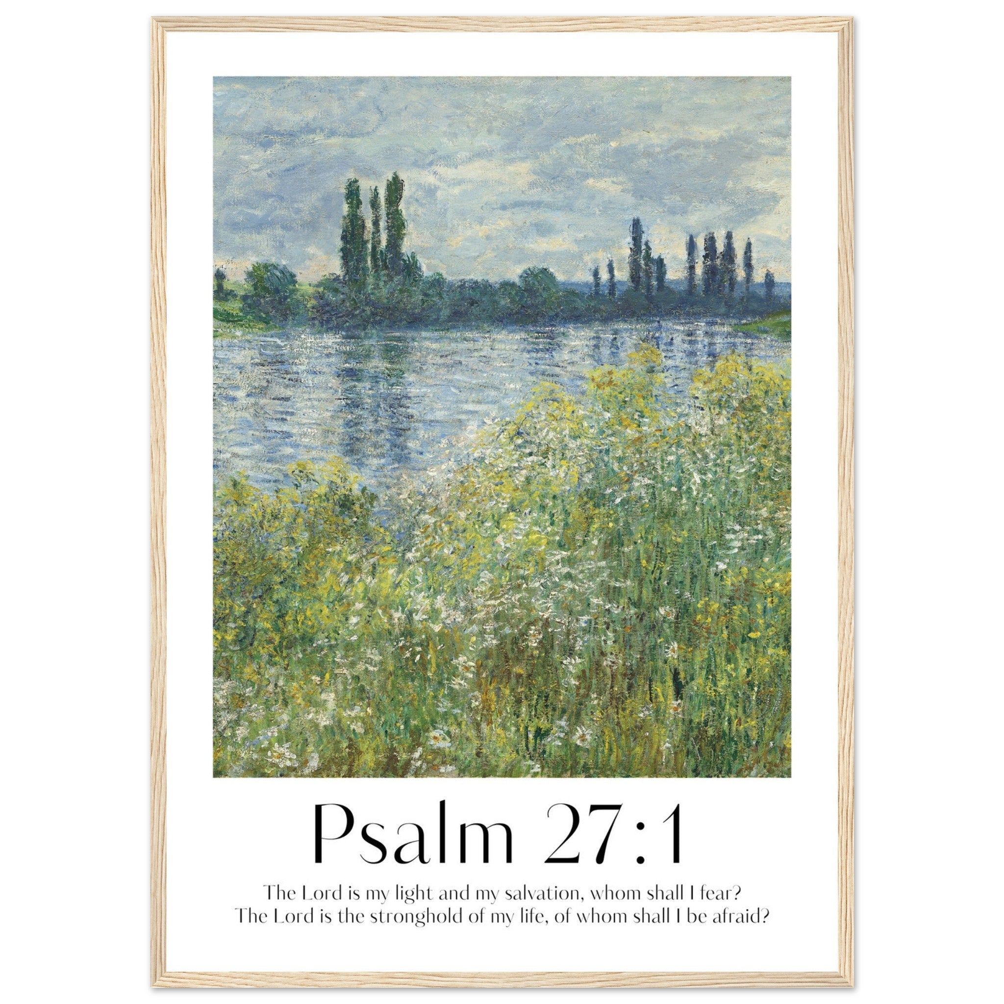 Psalm 27:1 Print - The Christian Art Company