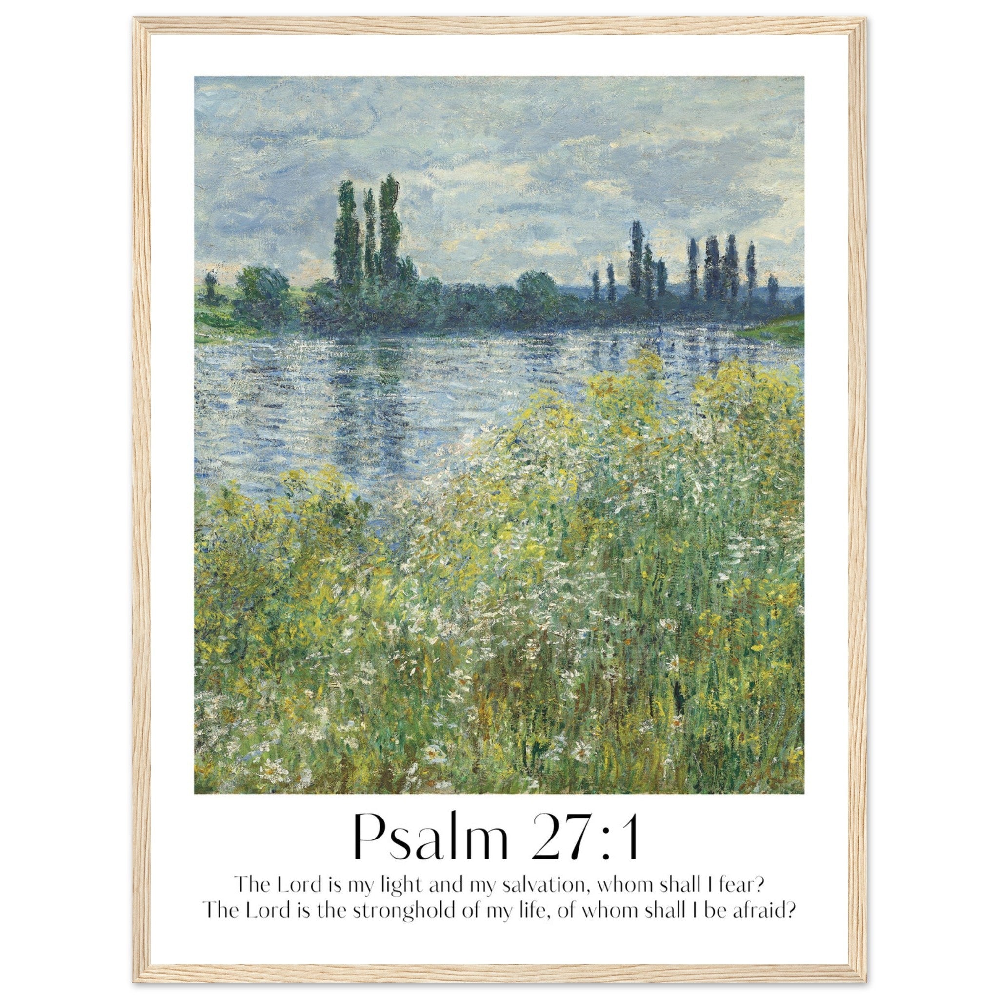 Psalm 27:1 Print - The Christian Art Company