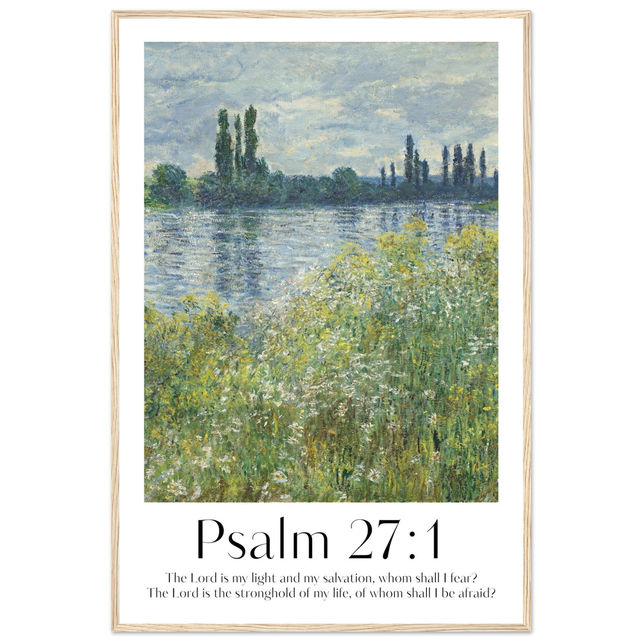 Psalm 27:1 Print - The Christian Art Company
