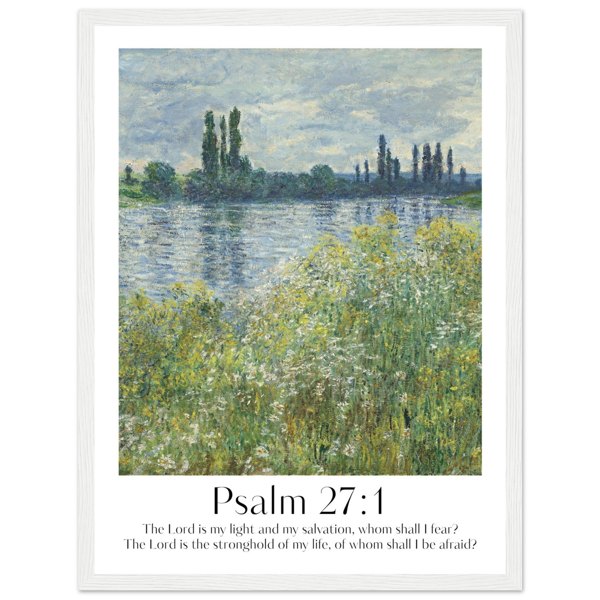 Psalm 27:1 Print - The Christian Art Company
