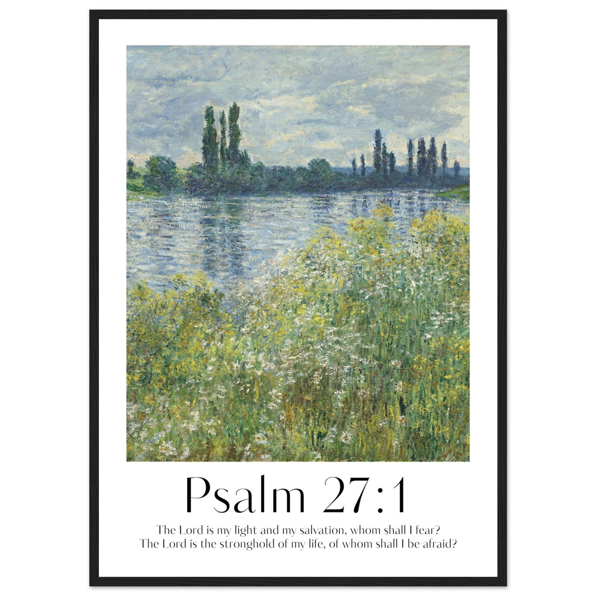 Psalm 27:1 Print - The Christian Art Company