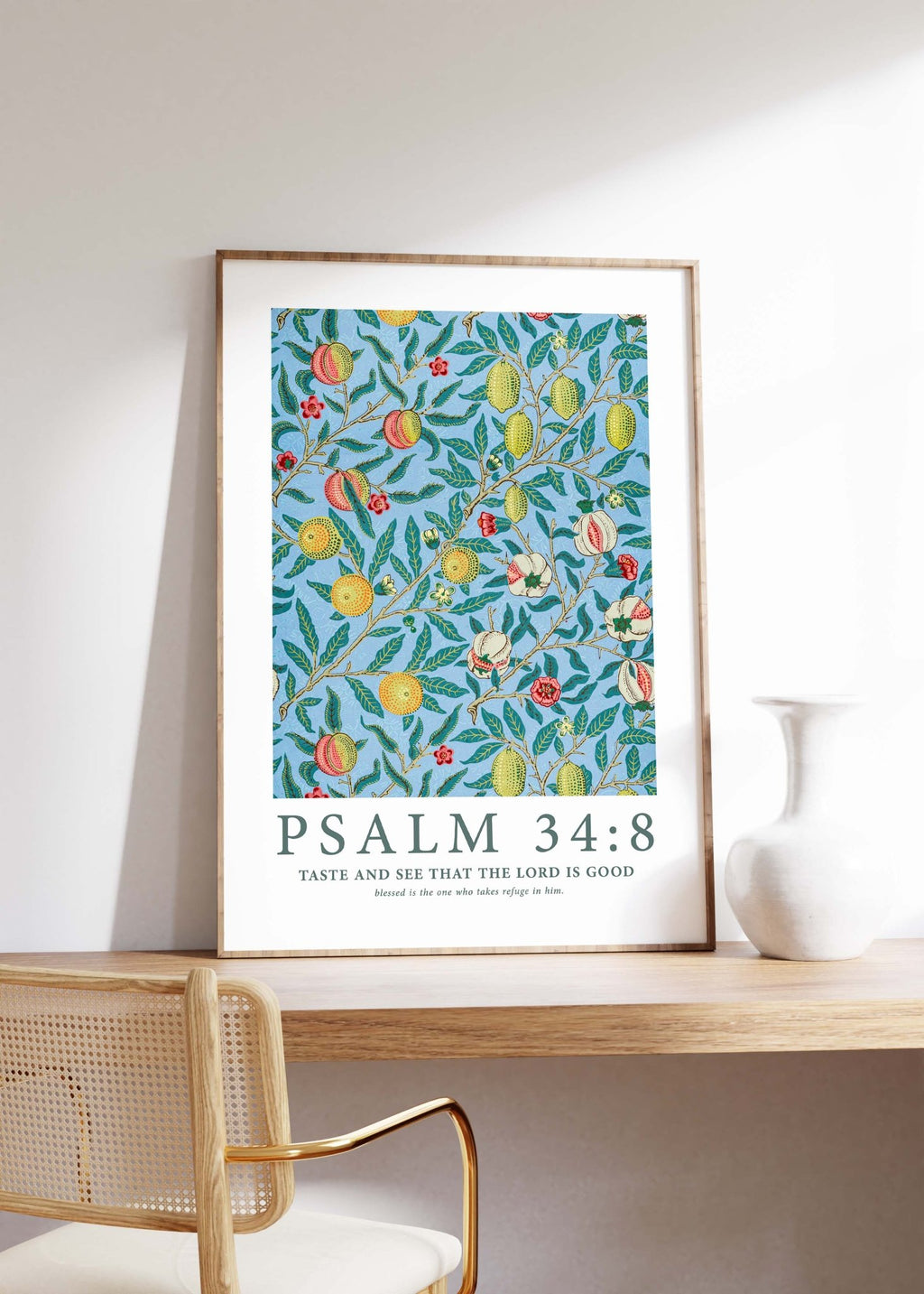 Psalm 34:8 Print - The Christian Art Company