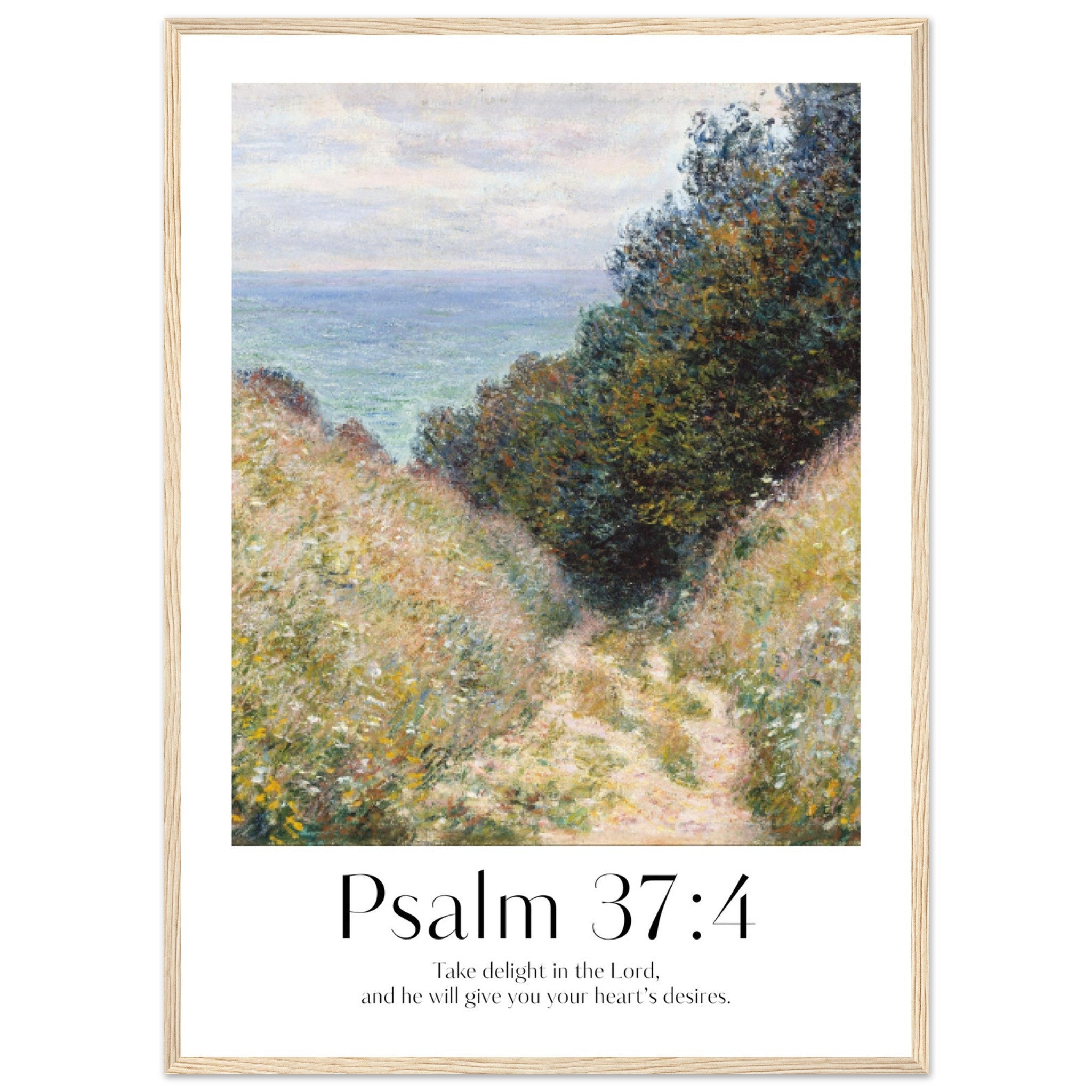 Psalm 37:4 Print - The Christian Art Company