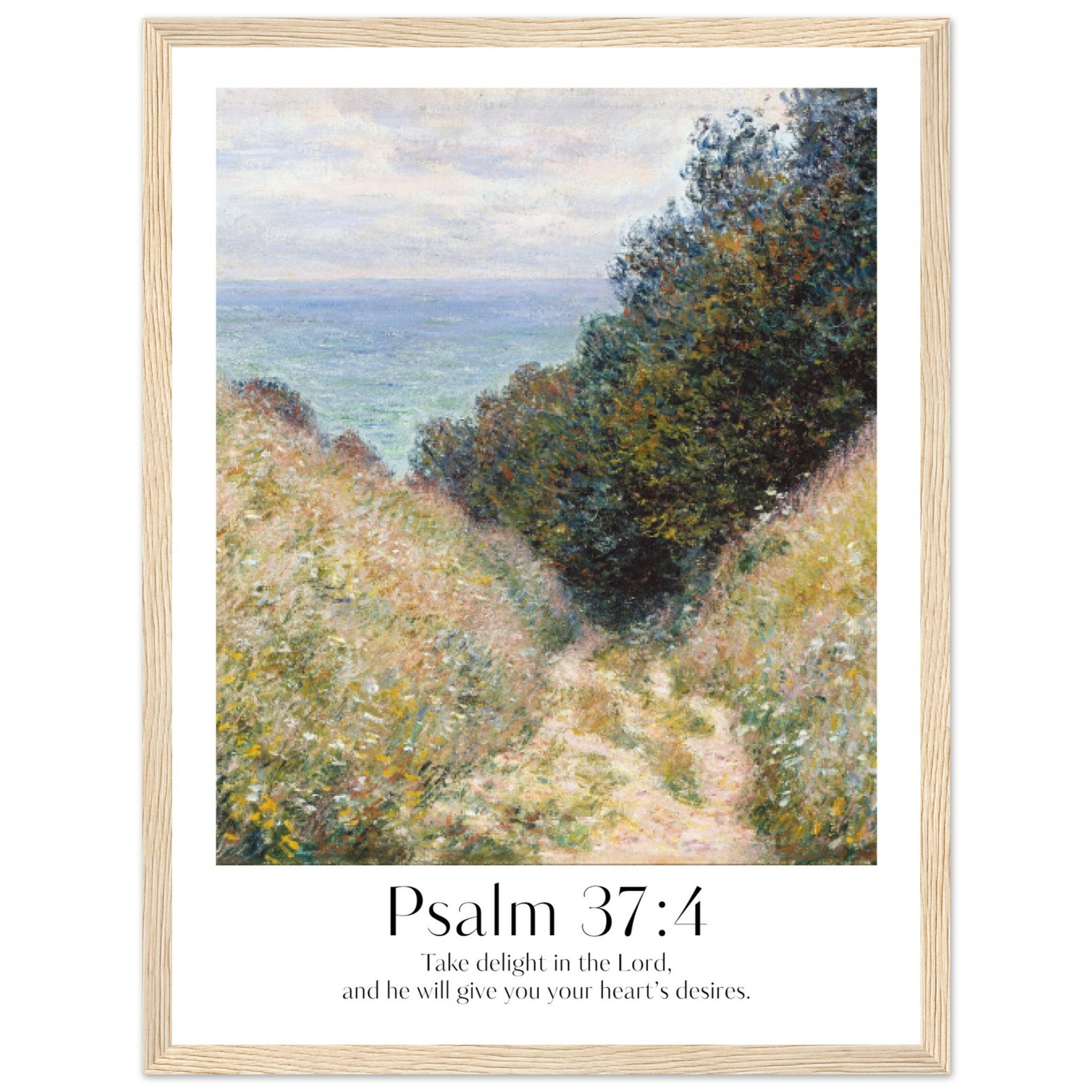 Psalm 37:4 Print - The Christian Art Company
