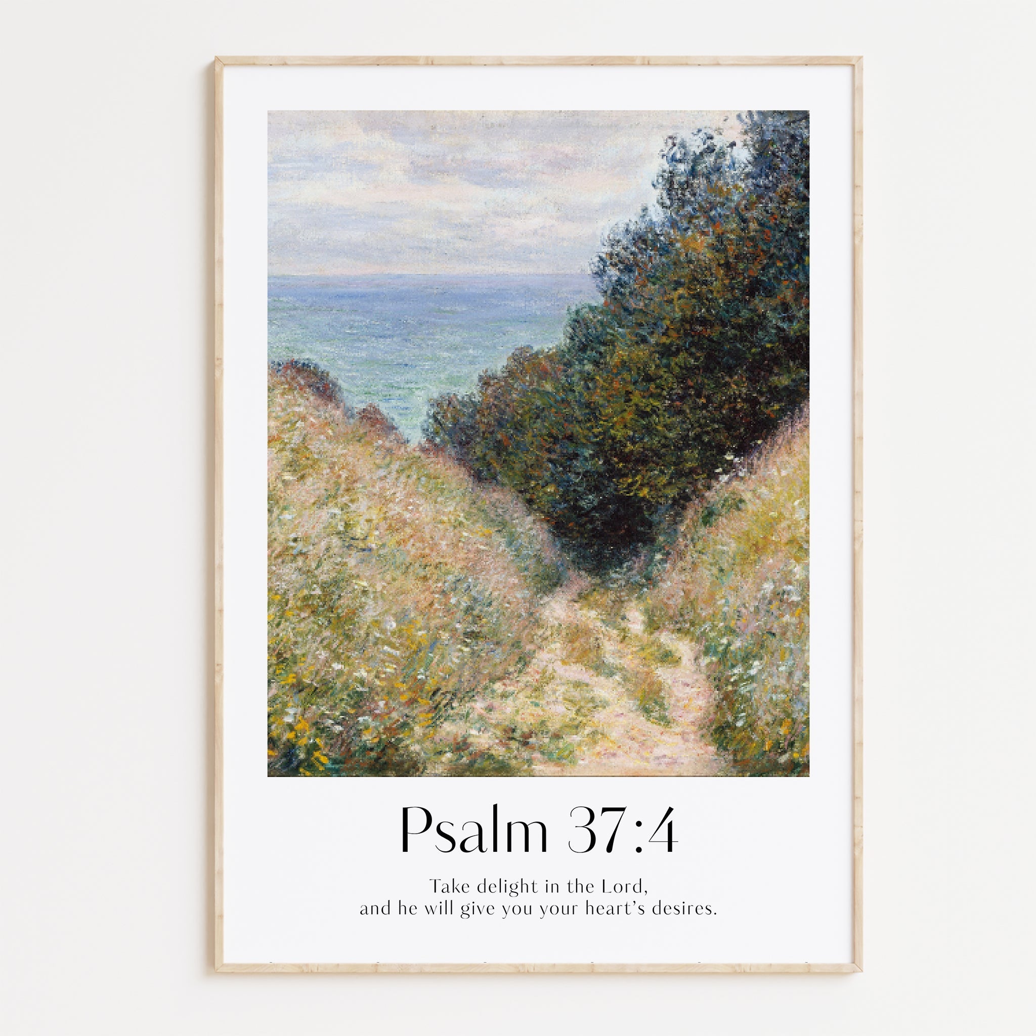 Psalm 37:4 Print - The Christian Art Company