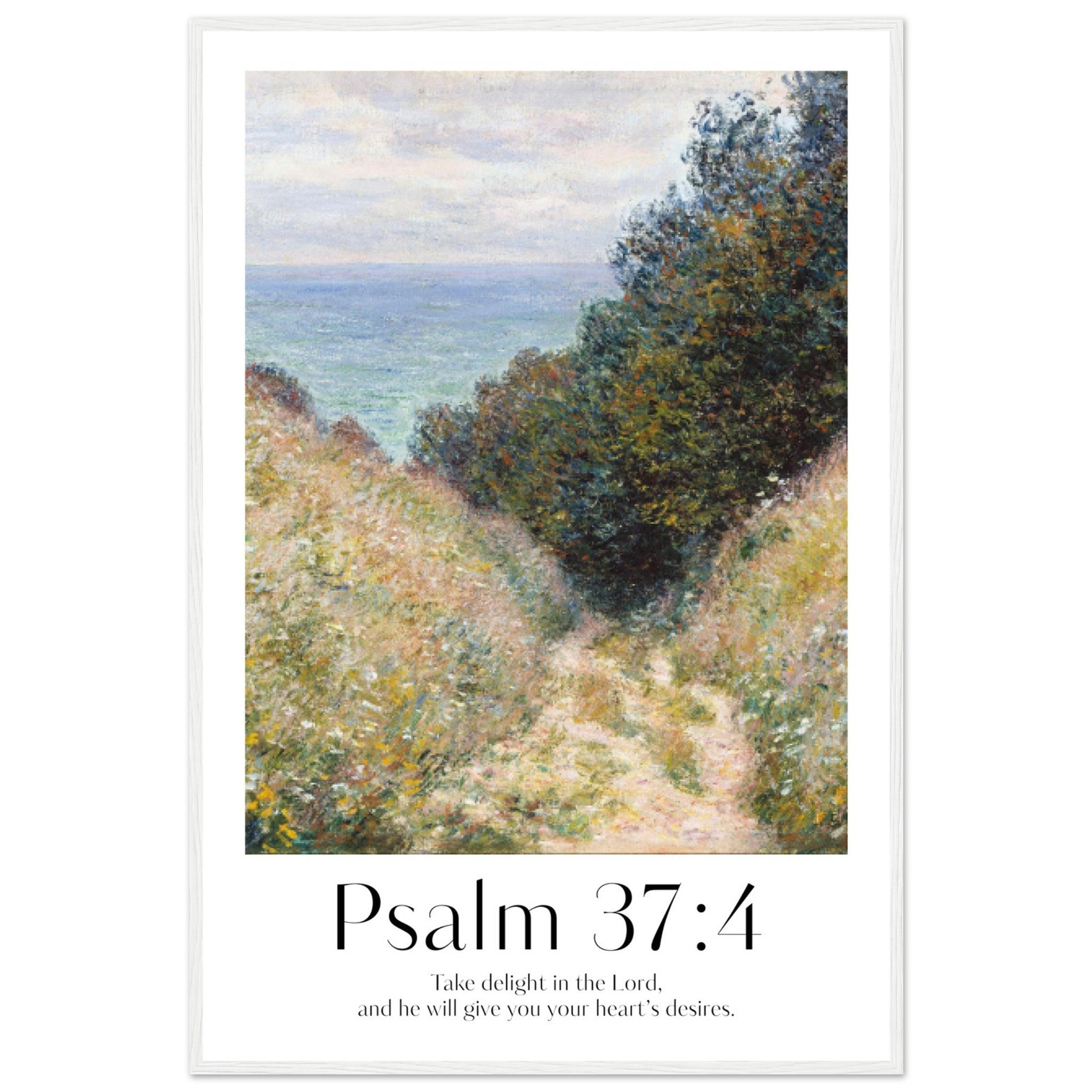 Psalm 37:4 Print - The Christian Art Company
