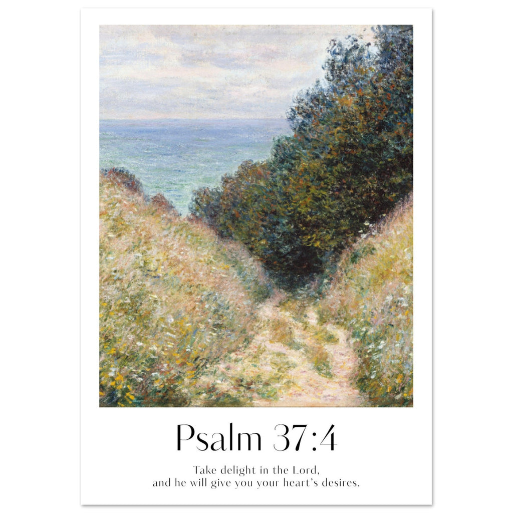 Psalm 37:4 Print - The Christian Art Company