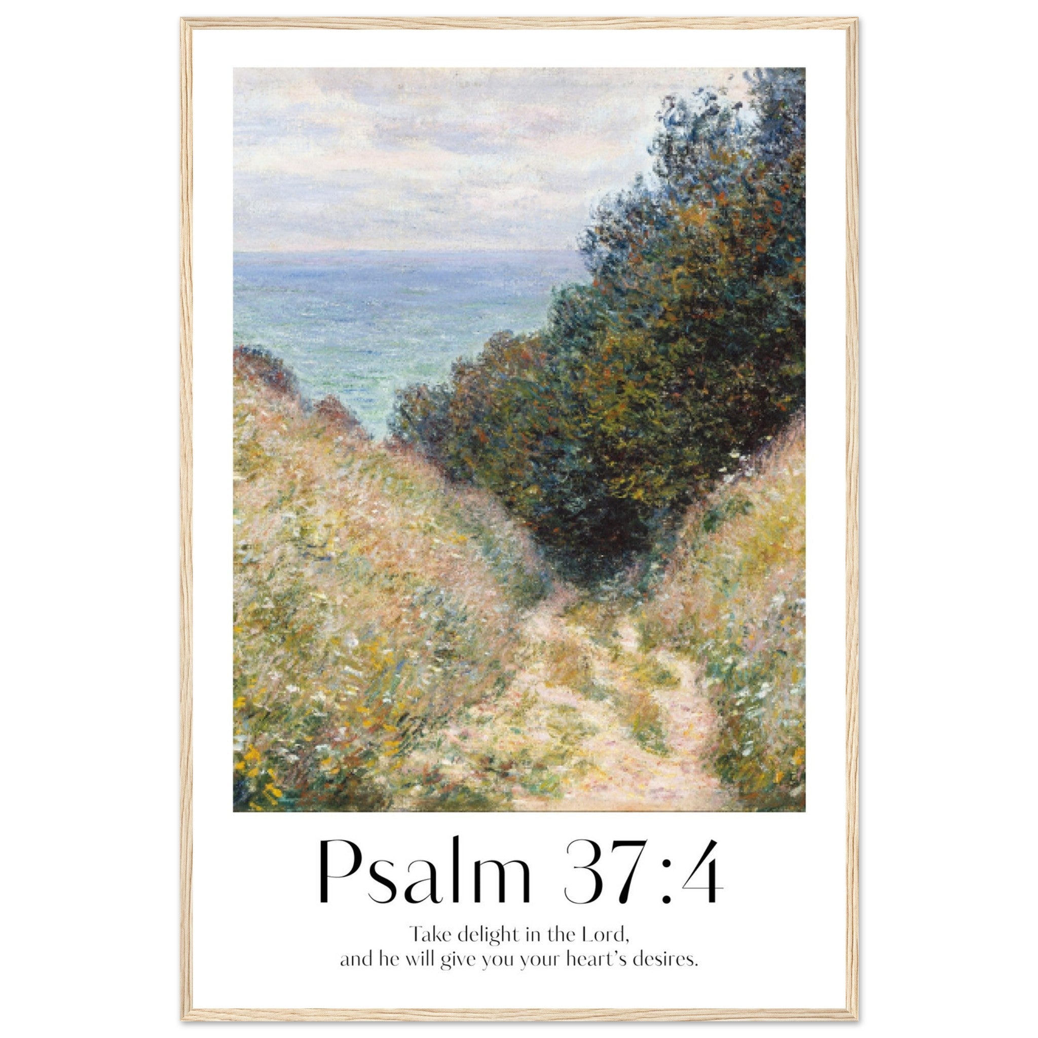 Psalm 37:4 Print - The Christian Art Company