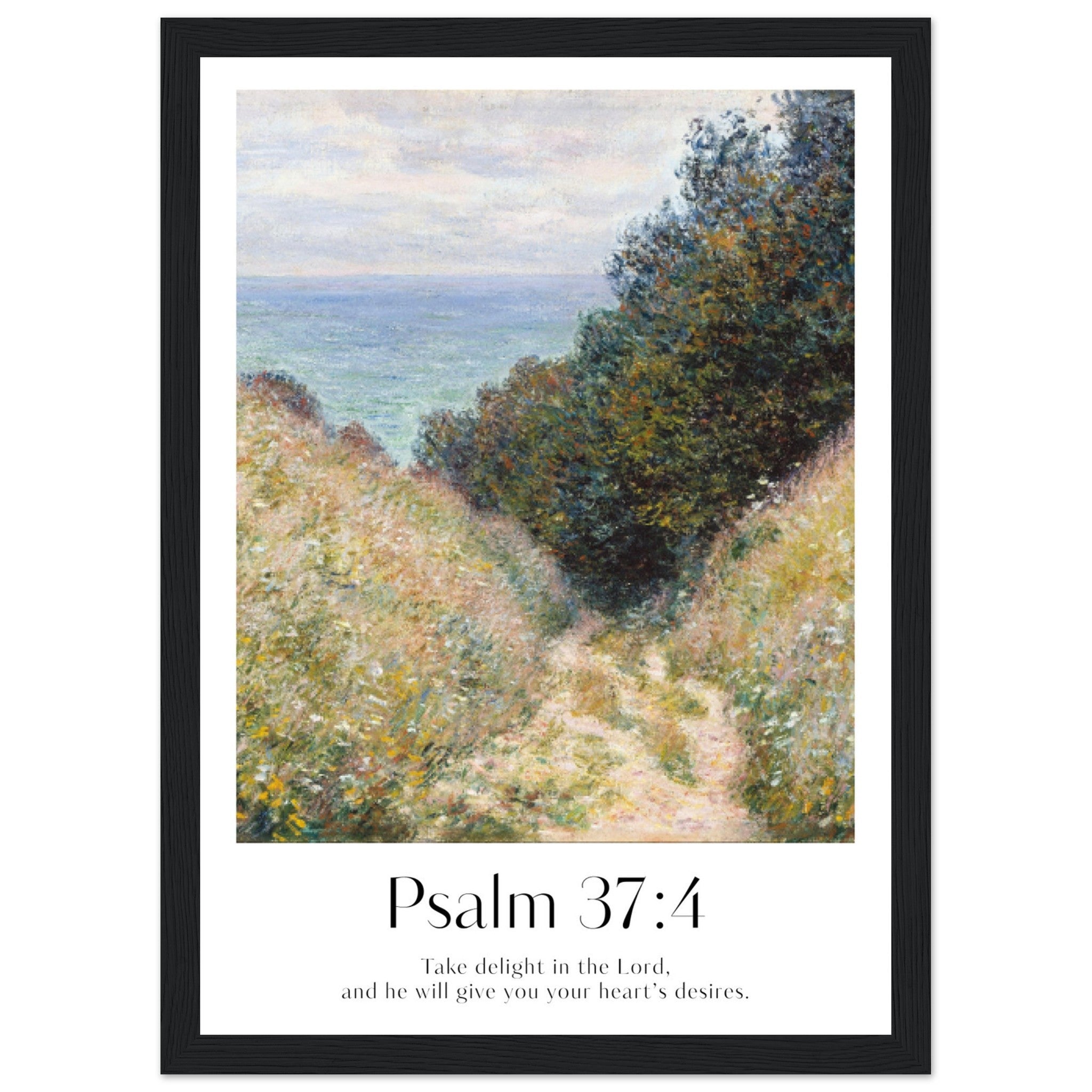 Psalm 37:4 Print - The Christian Art Company