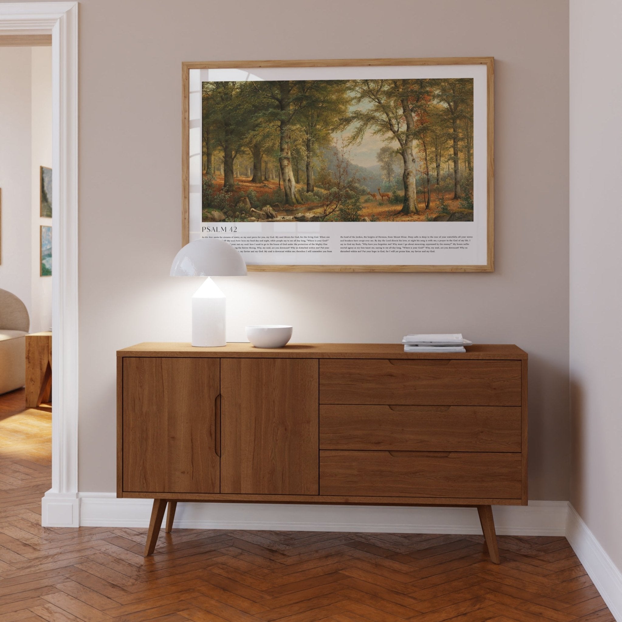 Psalm 42 Print | Landscape - The Christian Art Company