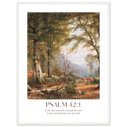 Psalm 42:1 Print - The Christian Art Company