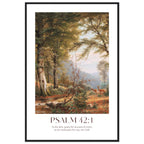Psalm 42:1 Print - The Christian Art Company