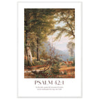 Psalm 42:1 Print - The Christian Art Company