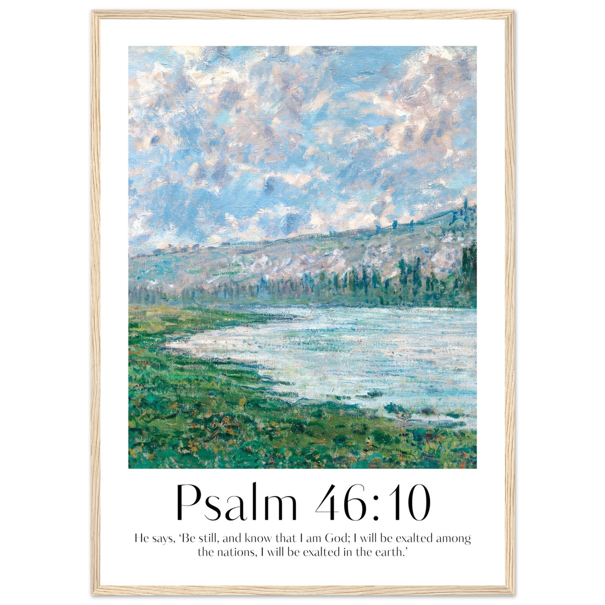 Psalm 46:10 Print - The Christian Art Company