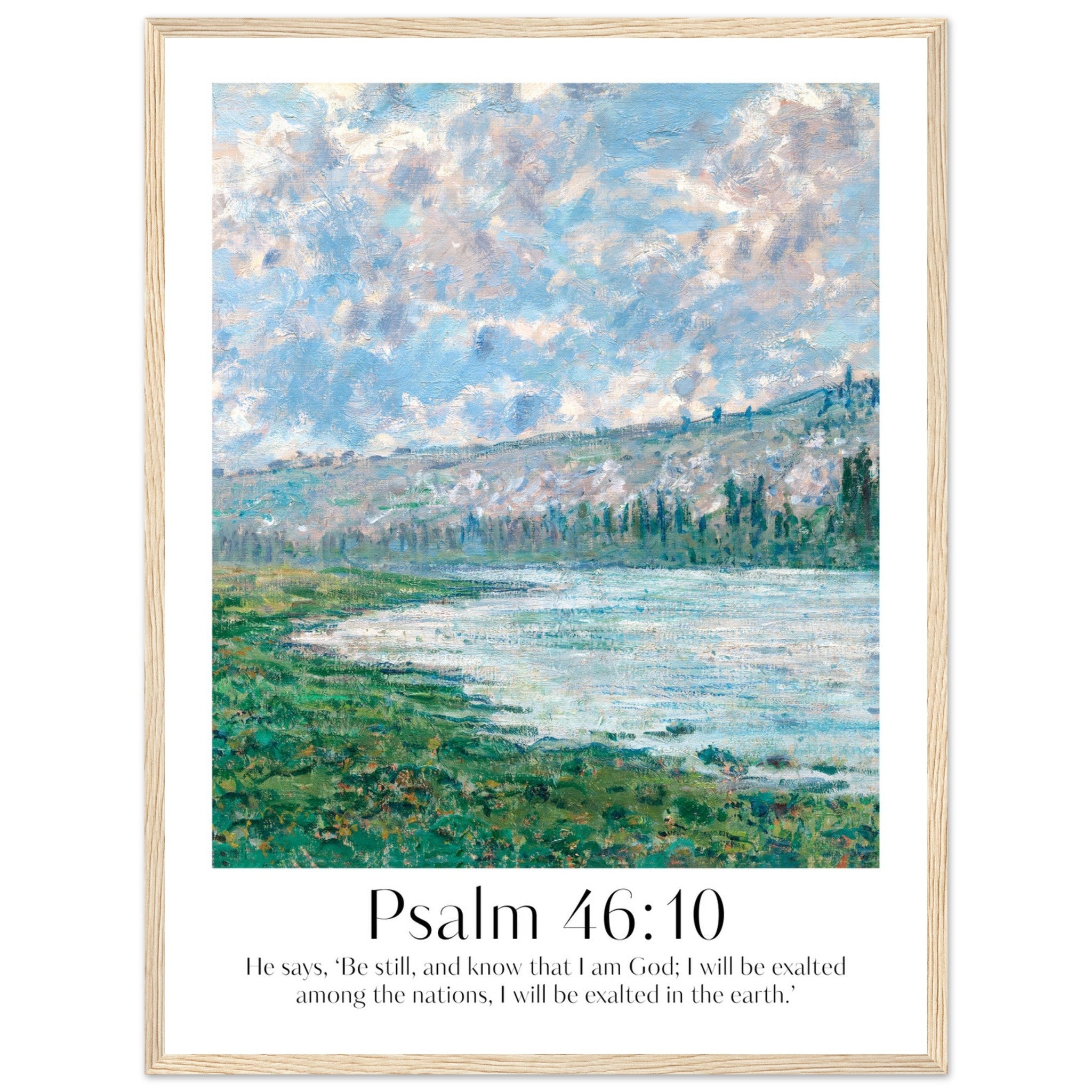 Psalm 46:10 Print - The Christian Art Company