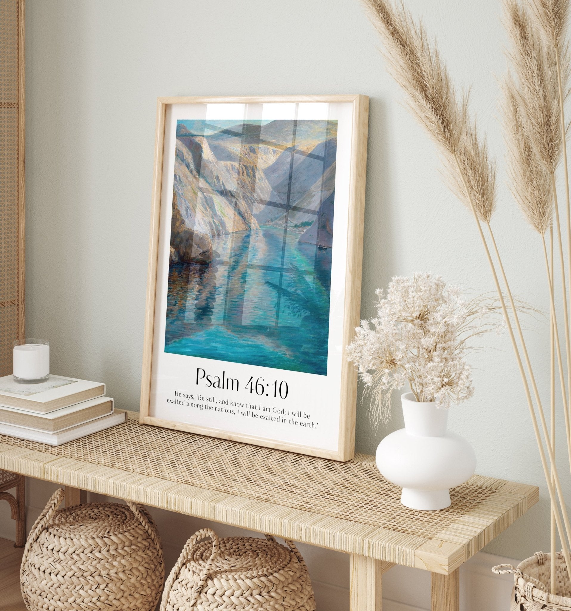 Psalm 46:10 Print - The Christian Art Company