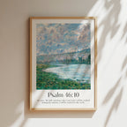 Psalm 46:10 Print - The Christian Art Company