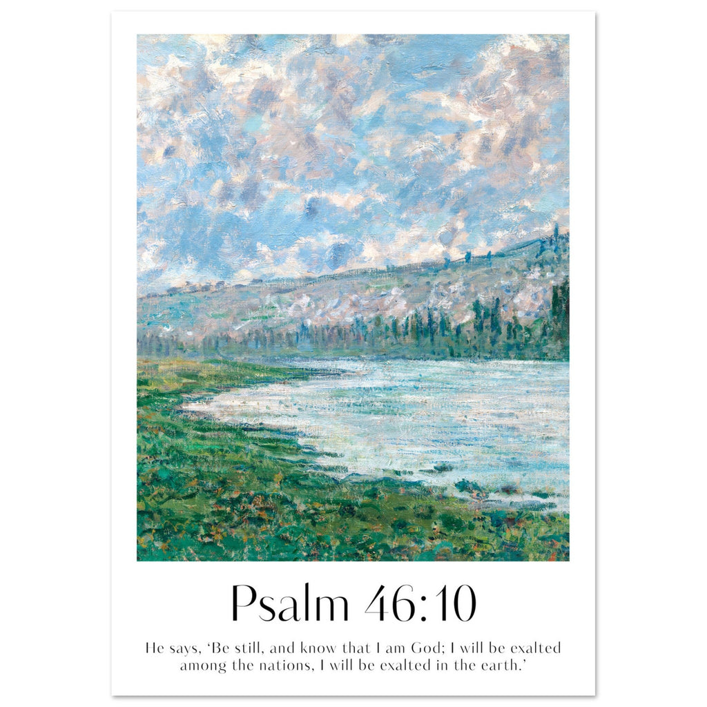 Psalm 46:10 Print - The Christian Art Company