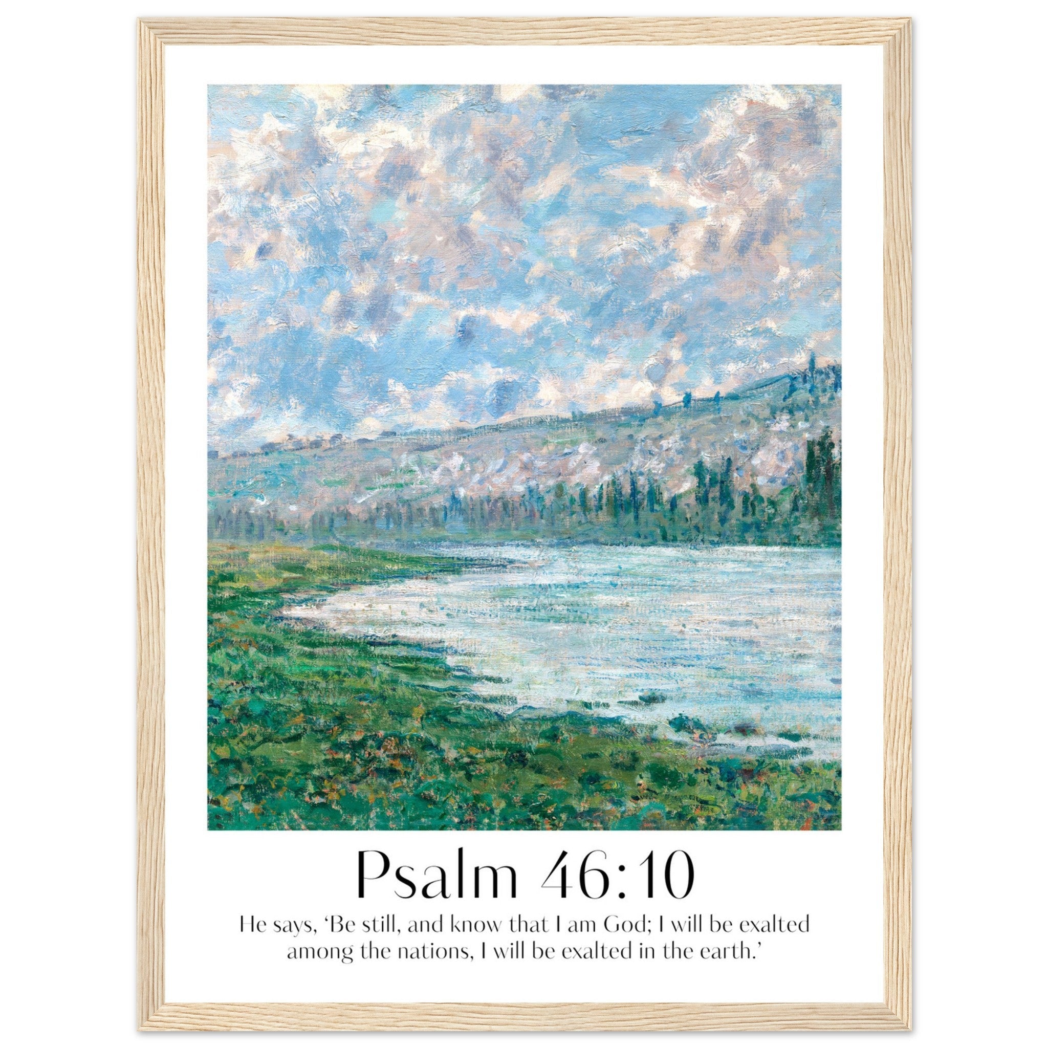 Psalm 46:10 Print - The Christian Art Company