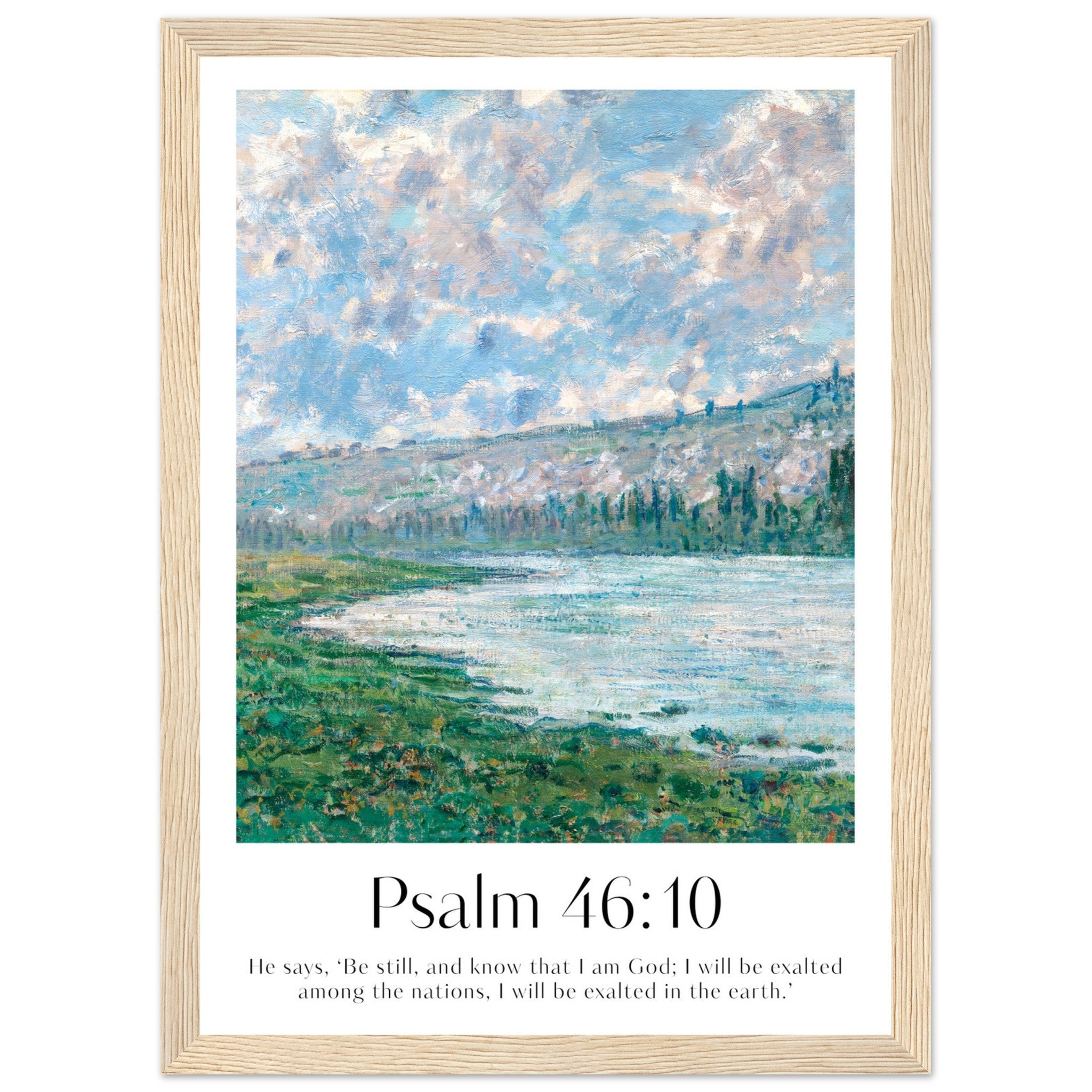 Psalm 46:10 Print - The Christian Art Company