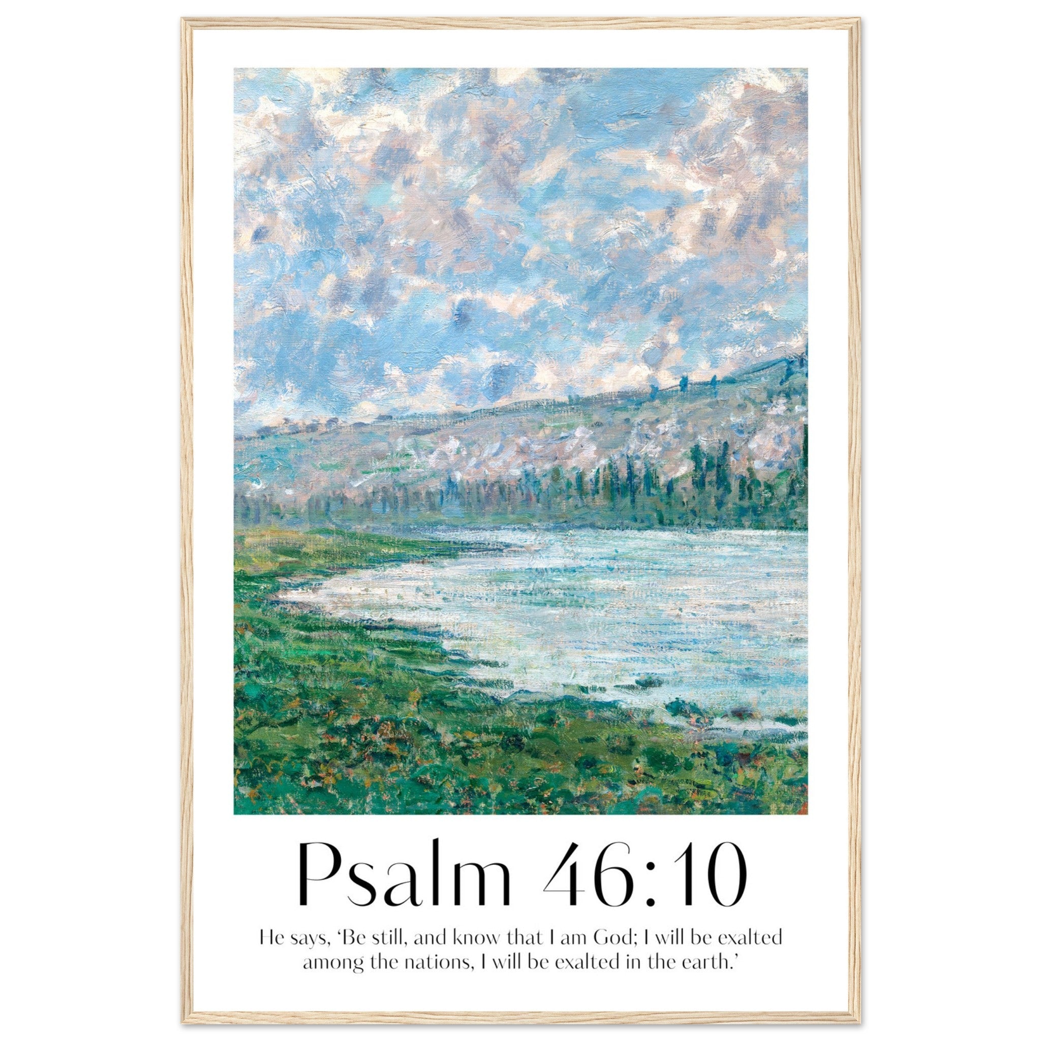 Psalm 46:10 Print - The Christian Art Company