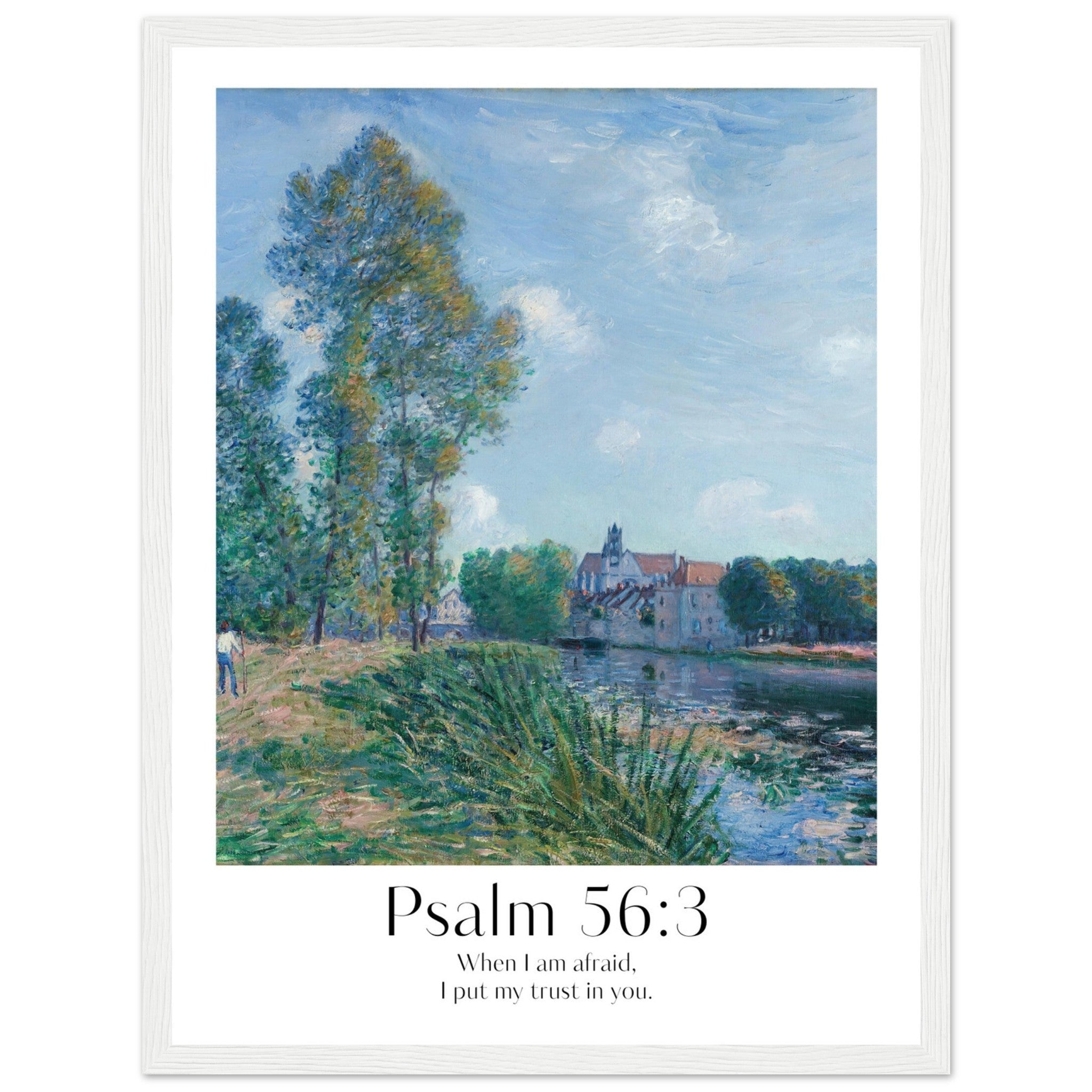 Psalm 56:3 Print - The Christian Art Company