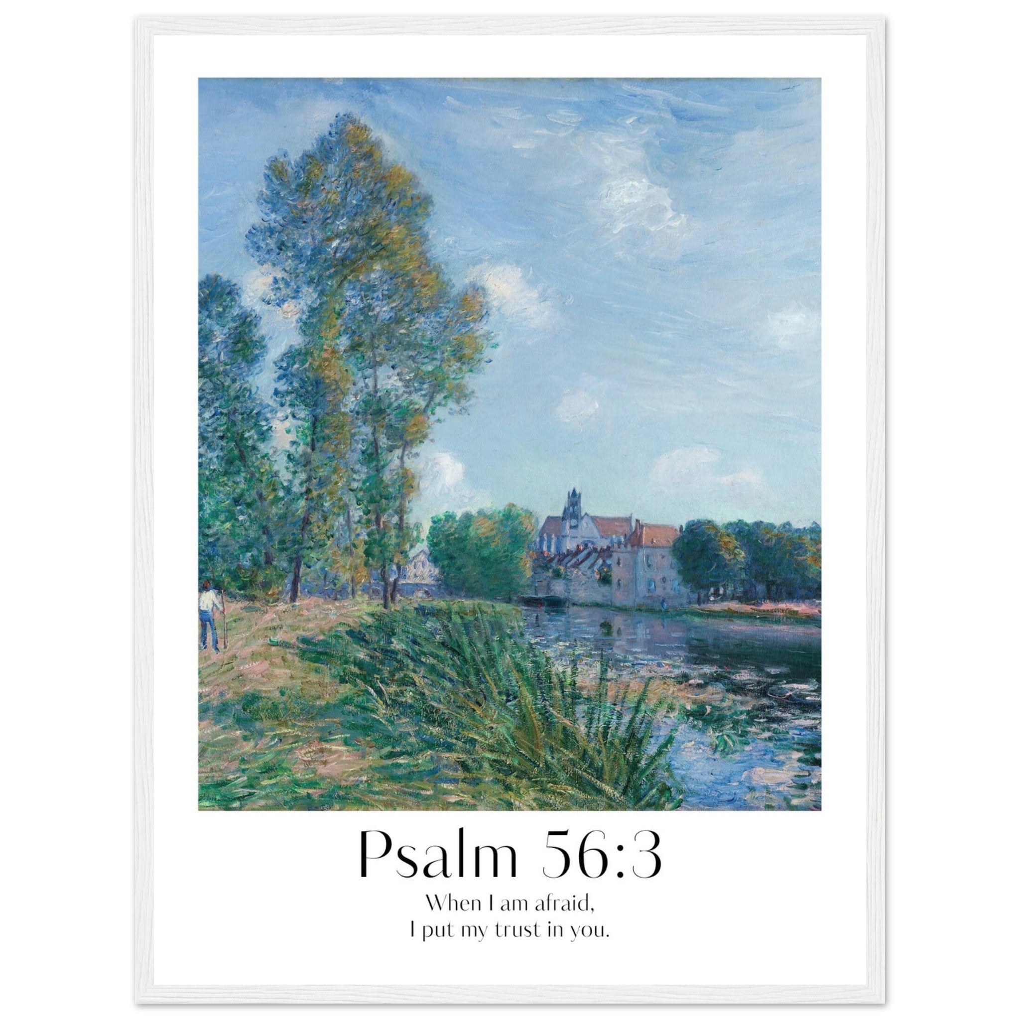 Psalm 56:3 Print - The Christian Art Company
