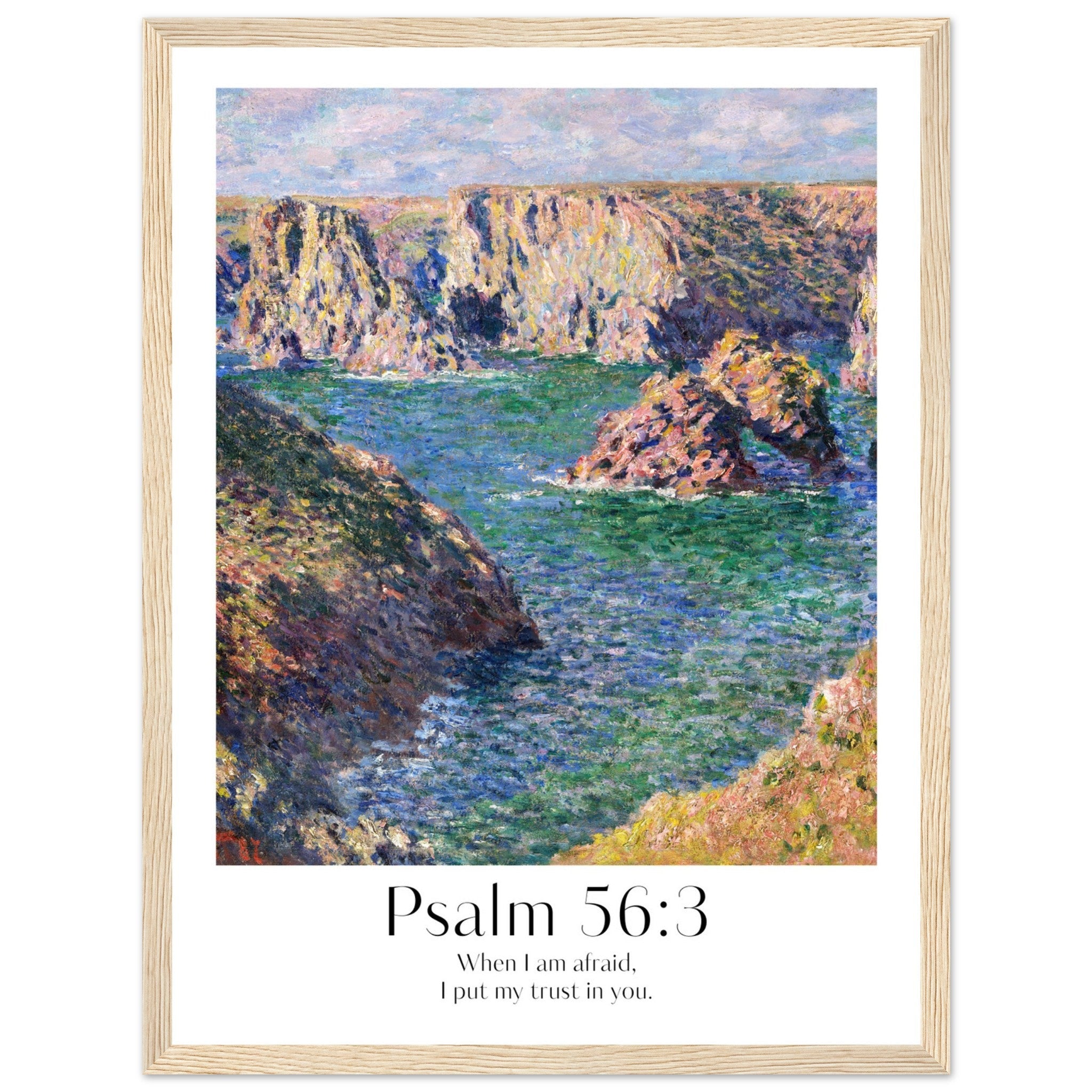Psalm 56:3 Print - The Christian Art Company