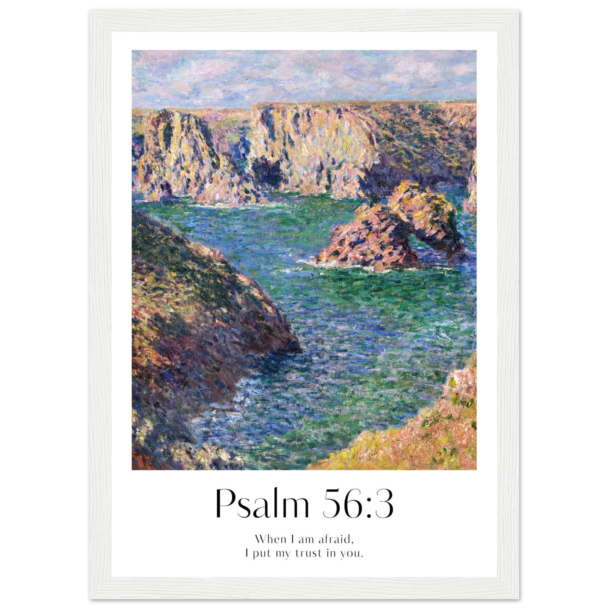 Psalm 56:3 Print - The Christian Art Company
