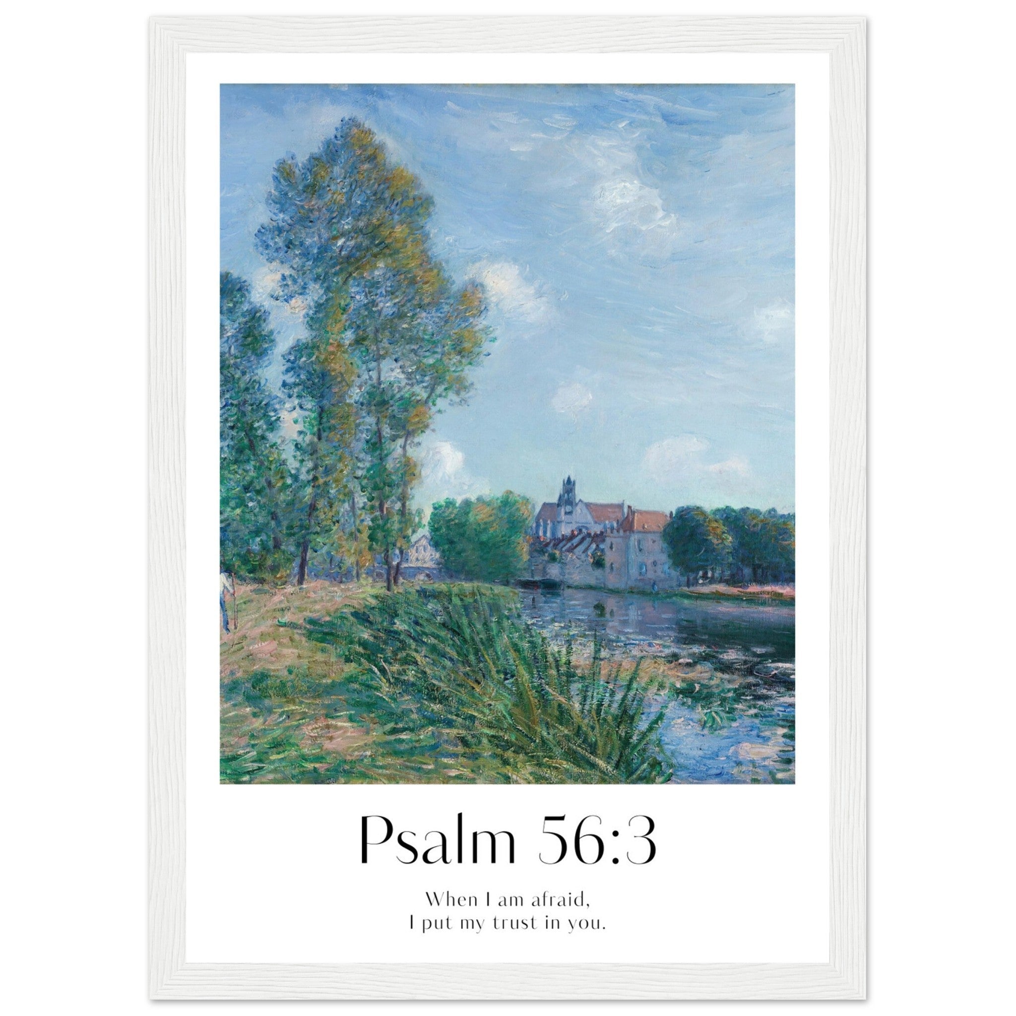 Psalm 56:3 Print - The Christian Art Company