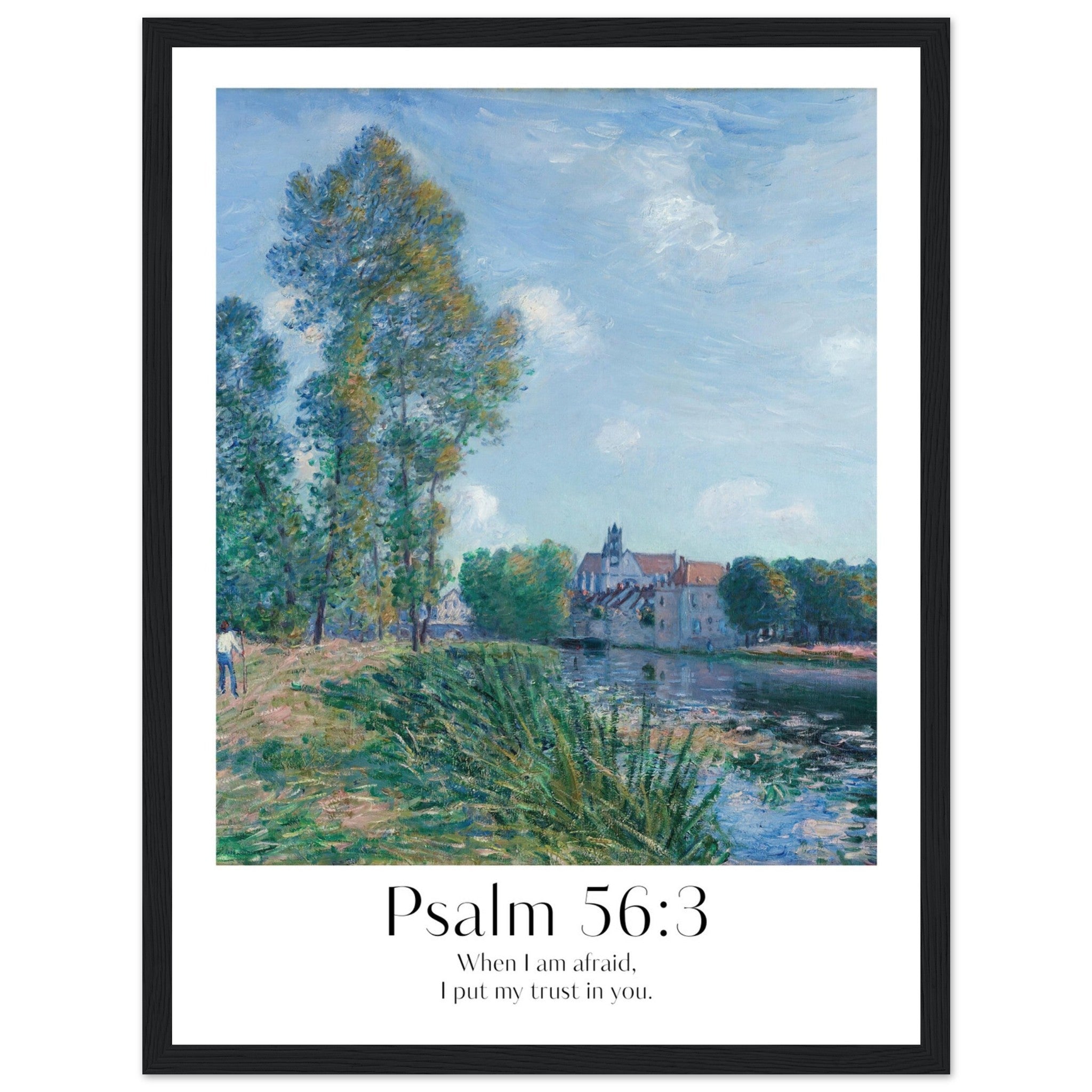 Psalm 56:3 Print - The Christian Art Company
