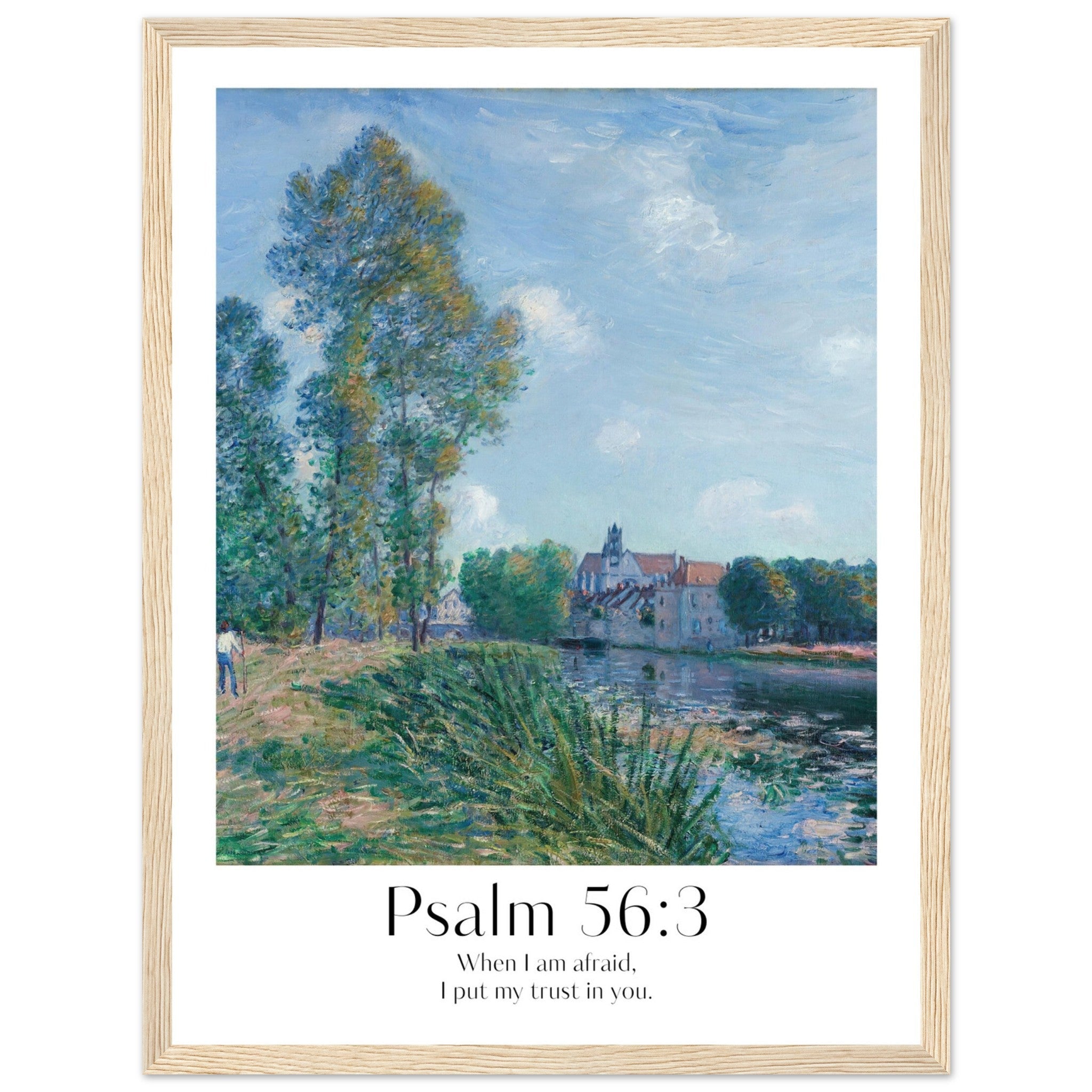 Psalm 56:3 Print - The Christian Art Company