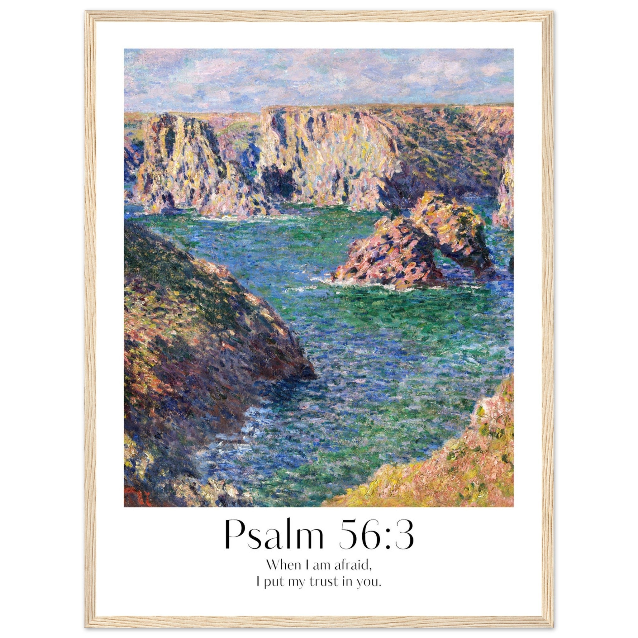 Psalm 56:3 Print - The Christian Art Company