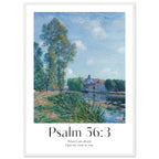 Psalm 56:3 Print - The Christian Art Company
