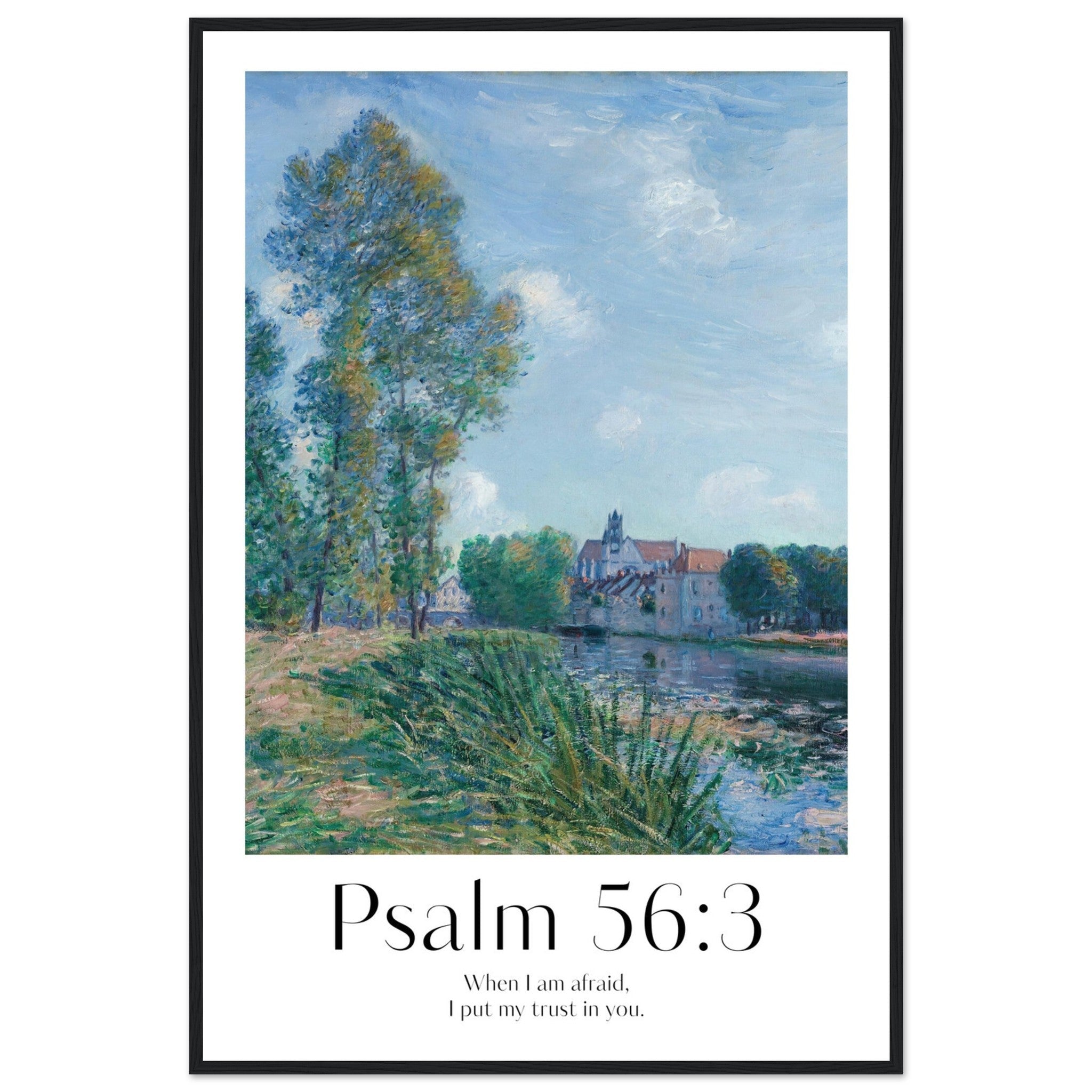 Psalm 56:3 Print - The Christian Art Company