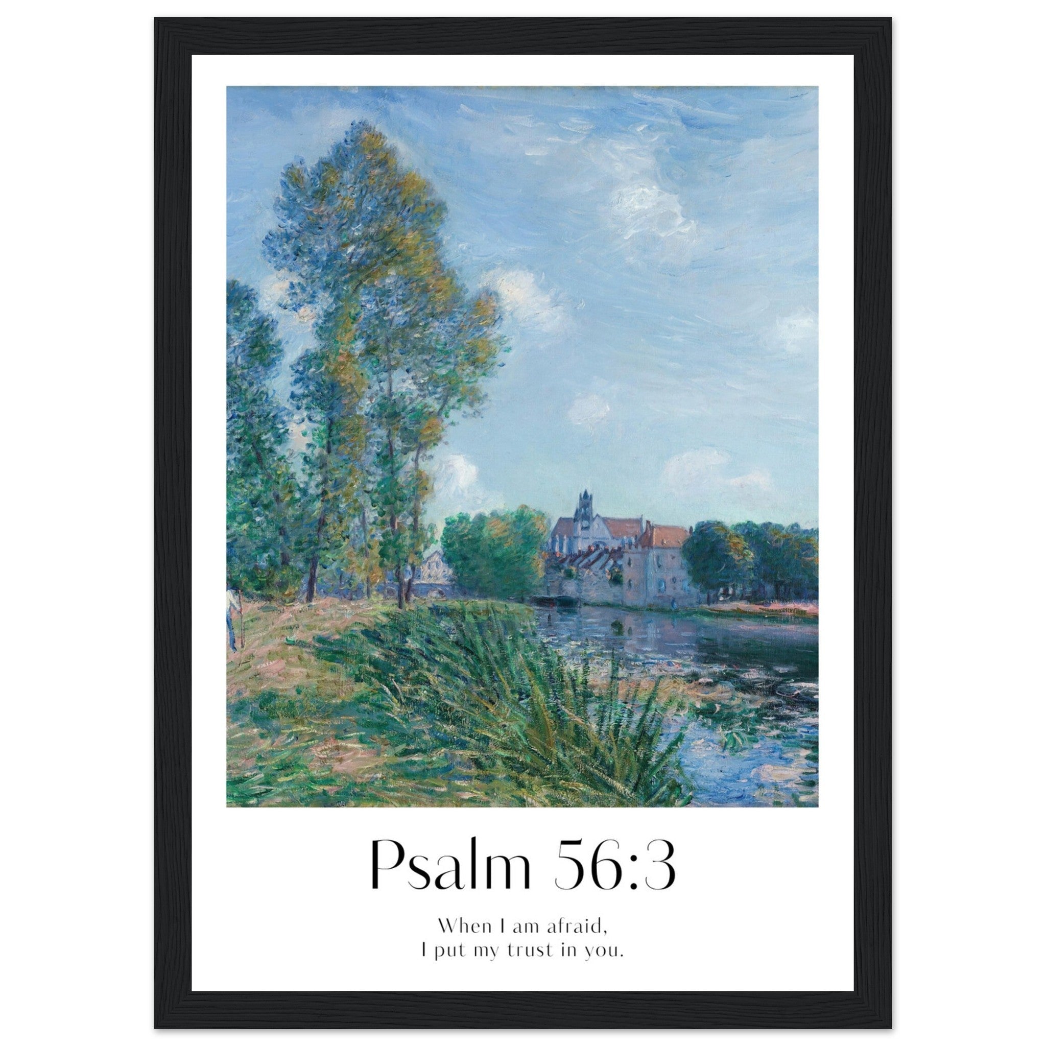 Psalm 56:3 Print - The Christian Art Company