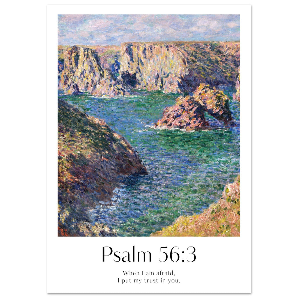 Psalm 56:3 Print - The Christian Art Company