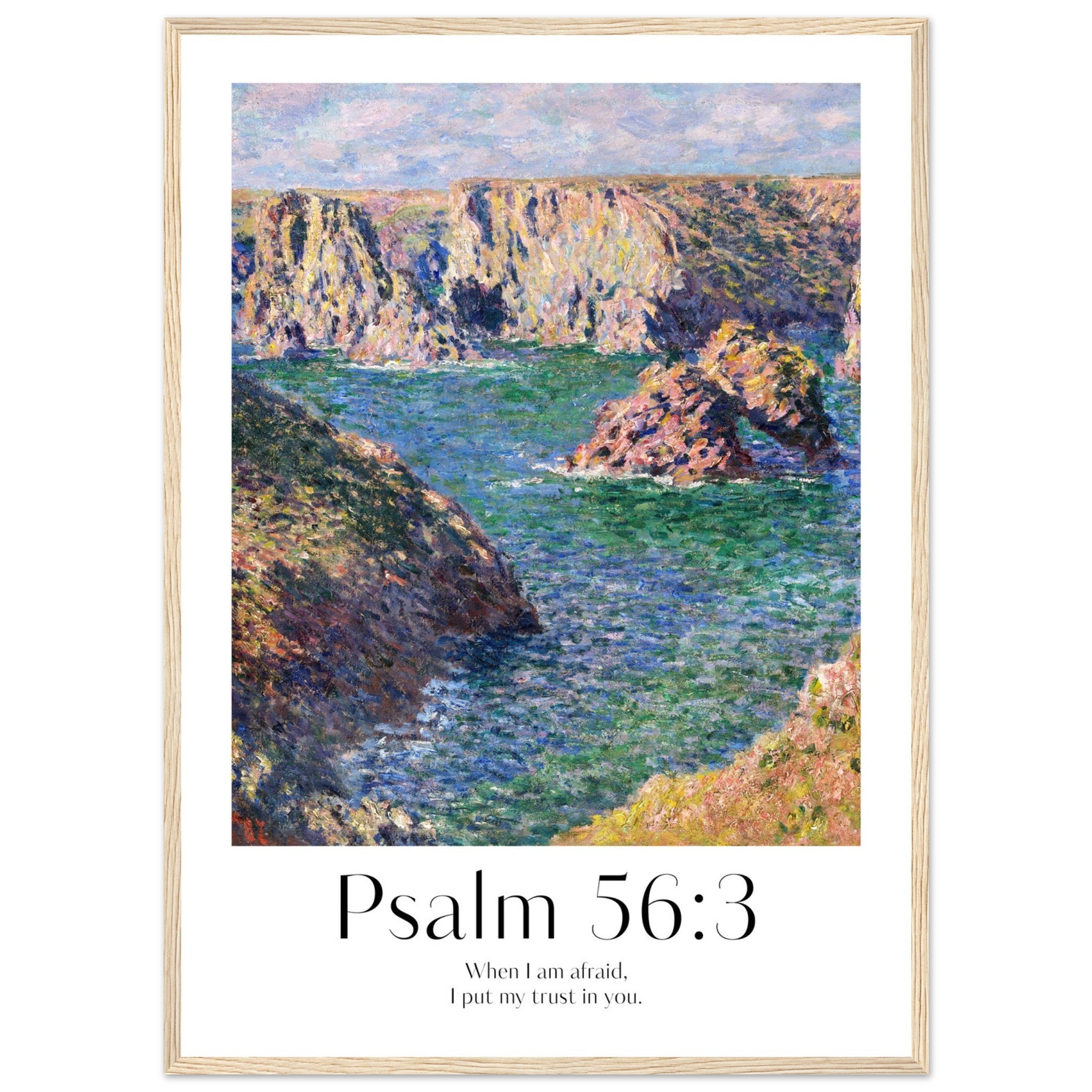 Psalm 56:3 Print - The Christian Art Company