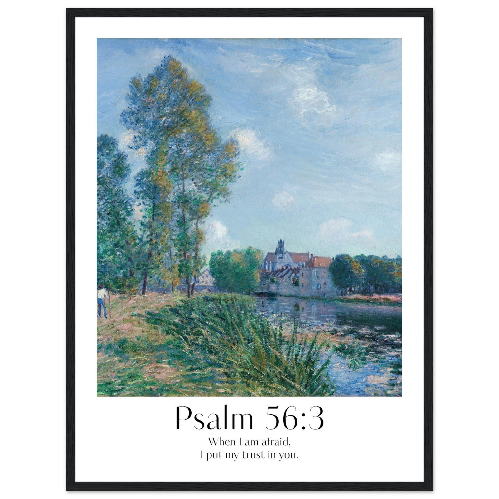 Psalm 56:3 Print - The Christian Art Company