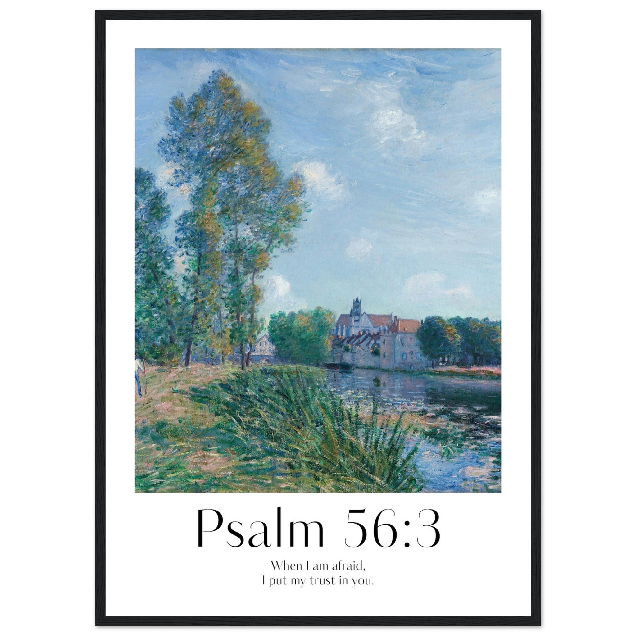 Psalm 56:3 Print - The Christian Art Company