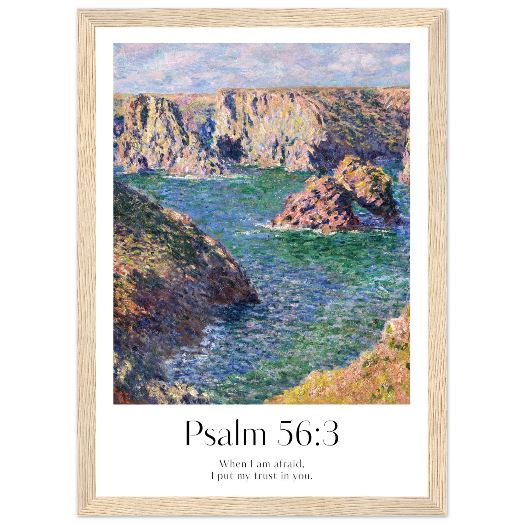 Psalm 56:3 Print - The Christian Art Company